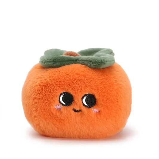 Plush Persimmon Stuffed Toy - 10cm