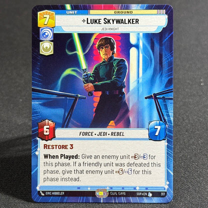 Star Wars Unlimited Proxy Card Set – Red Command Series | Boba Fett, Bodhi Rook, DJ Tech, Aggression & Barrage | Casual Play & Display Luke Skywalker(317)