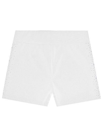 Girls Rhinestones Dance Shorts (Age 4-16 YRS)