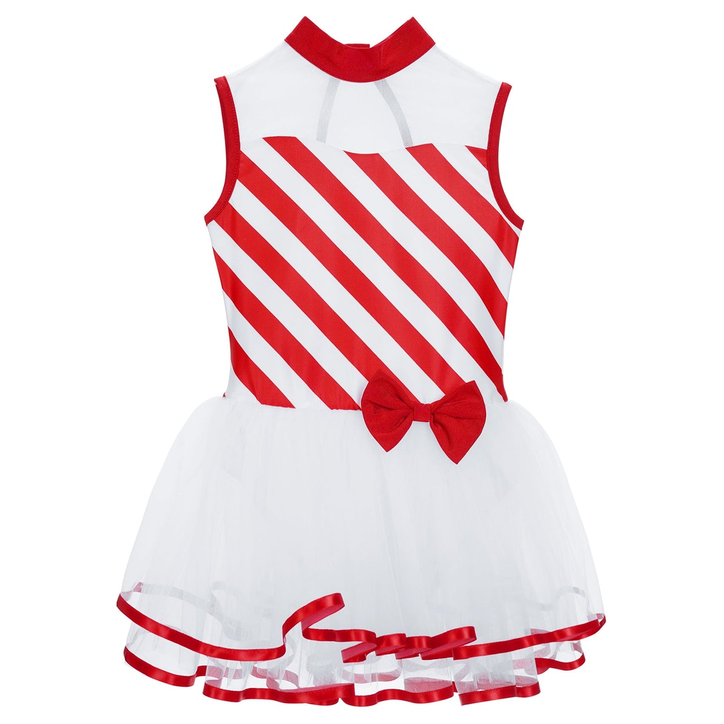 Girls Ballerina Fairy Prom Leotard Dress (Age 4-14 YRS)