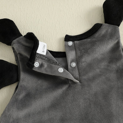 Infant Baby Boy Girl Halloween Spider Cosplay Costume Sleeveless Vest Tops Long Socks Hat 3pcs Sets Party Club Toddler Clothes