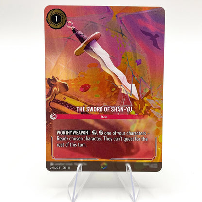 Lorcana Proxy Chapter 8 – Enchanted Foil TCG Card Set | Mushu, Perdita, Bambi, Lilo, Jasmine, Kuzco | English Edition 219-EN-8