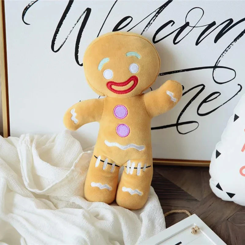 Plush Shrek Gingerbread Man Stuffed Toy - 30cm