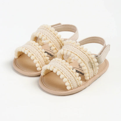 Baby Girl's Open Toes Sandals (Newborn-18M)