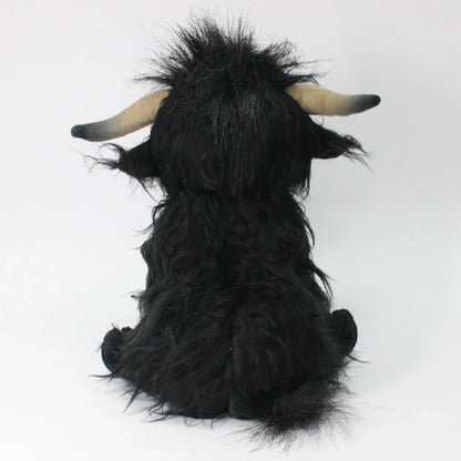 Plush Cute Highland Cow Stuffed Toy - 25cm