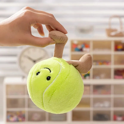 Plush Basketball Football Tennis Baseball Stuffed Toy 10-14cm