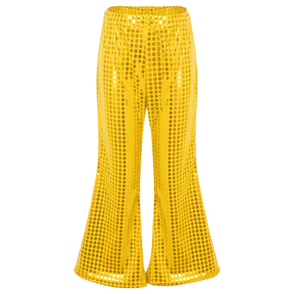 Kids Sequin Flared Trousers (Age 24M-16YRS)