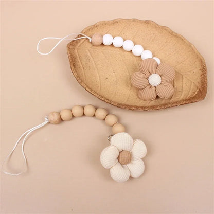 Baby Silicone Flower Pacifier Chain