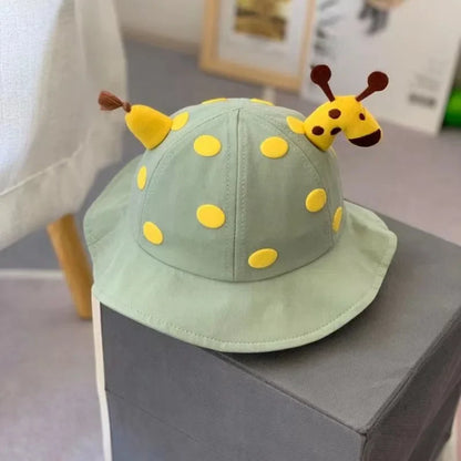 Children Giraffe Fisherman Hat