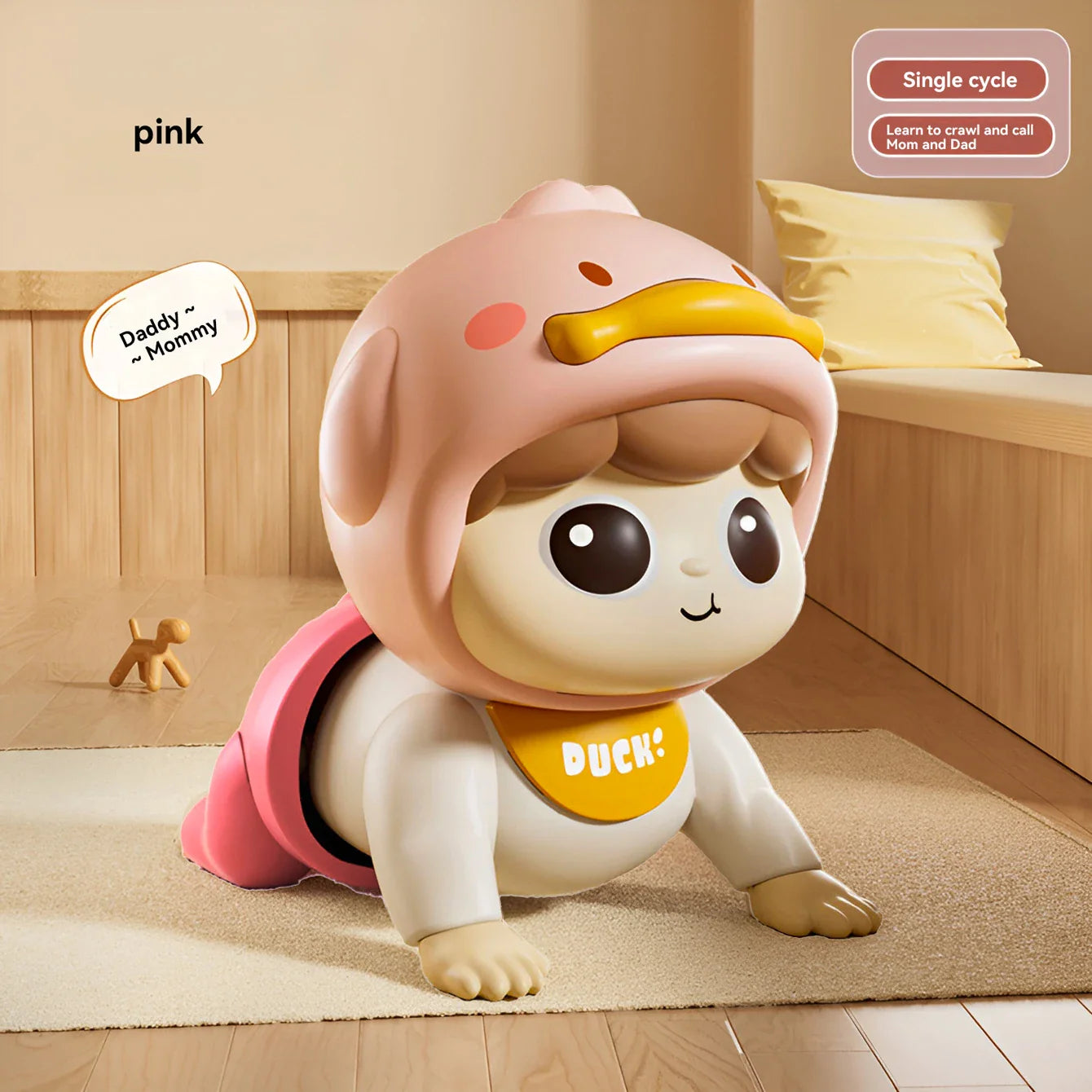 Crawling Baby Early Education Toy