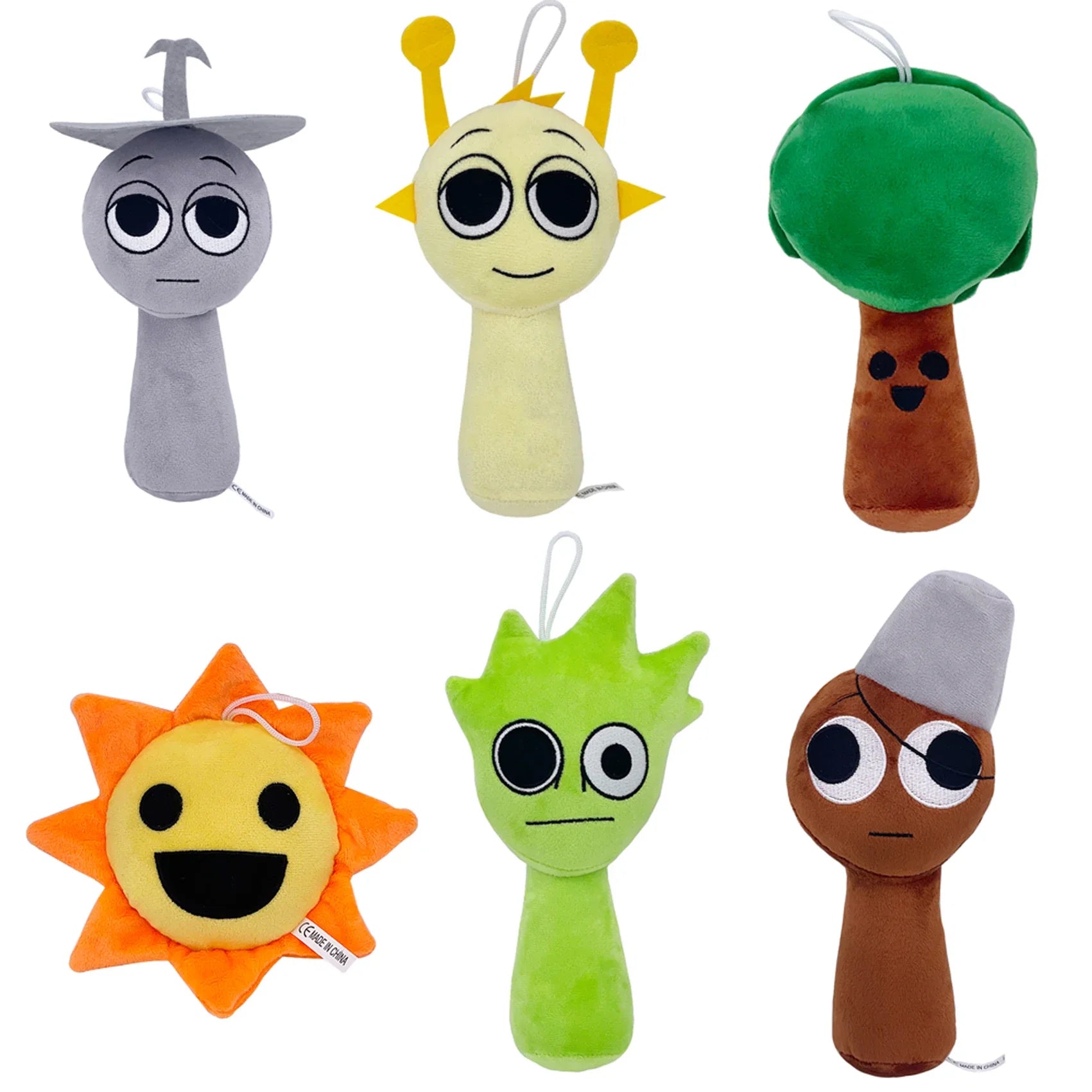 Plush Sprunki Incredibox Stuffed Toy - 20cm
