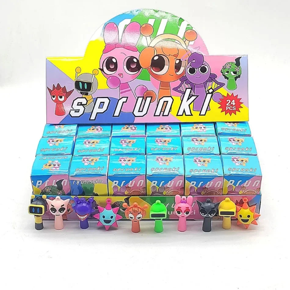 24-Piece Capybara, Stitch & Sanrio Set | Mini Keychain Collectibles | Blind Box Multicolor F