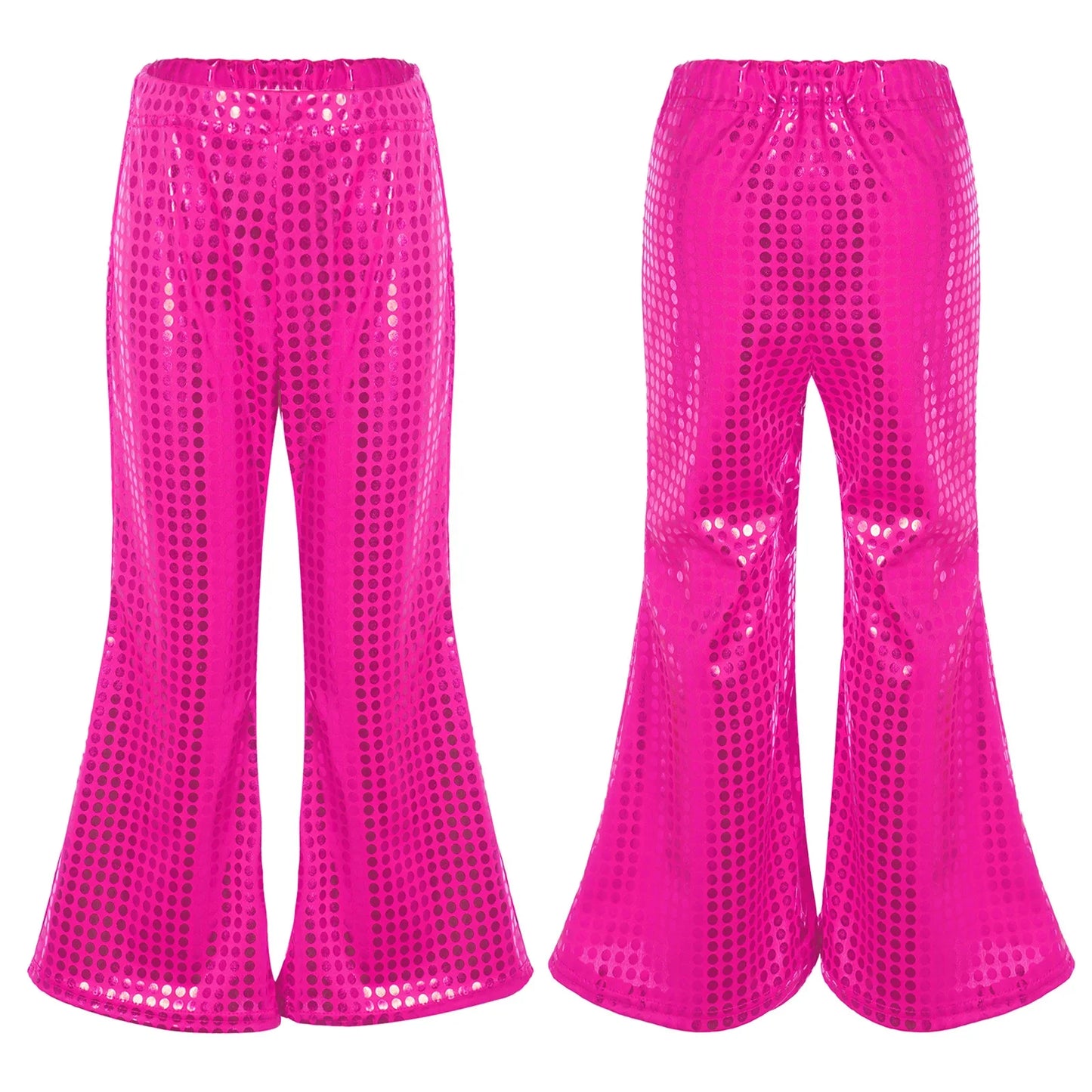 Kids Sequin Flared Trousers (Age 24M-16YRS)
