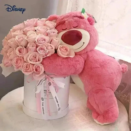 Plush Lotso Pink Bear Strawberry Stuffed Toy 30-50cm