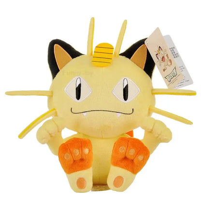 Plush Pokemon Plush Charmander Squirtle Pikachu Plush Bulbasaur Stuffed Toy Meowth 25cm
