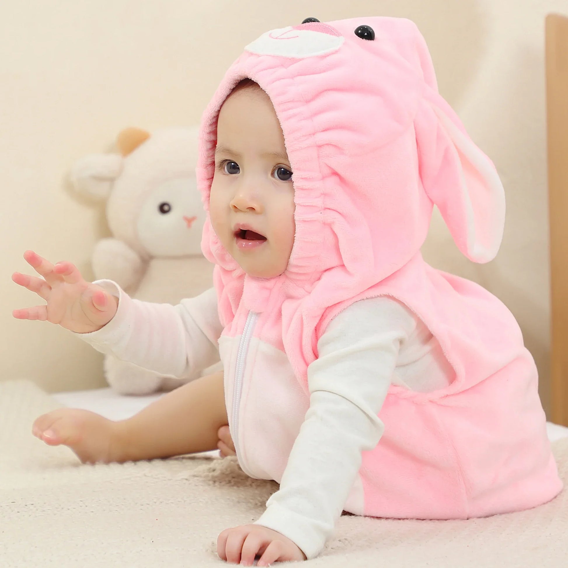 MICHLEY Spring Giraffe Baby Romper Bodysuit Sleeveless Newborn Clothes Infant Toddler Clothing Romper Halloween For Girl Boy