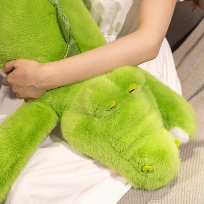 Plush Sleepy Crocodile Stuffed Toy 45-75cm