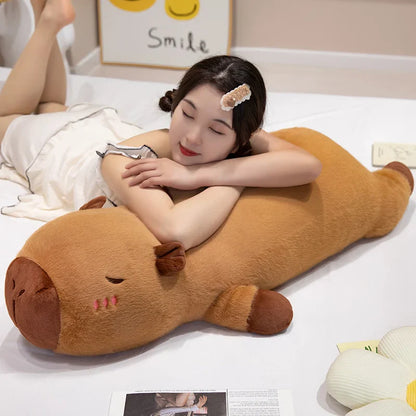 Giant Plush Capybara Stuffed Doll Pillow - 60cm-100cm