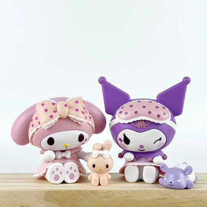 MINISO Sanrio Characters Pajamas Sweetheart Blind Box Figure Model