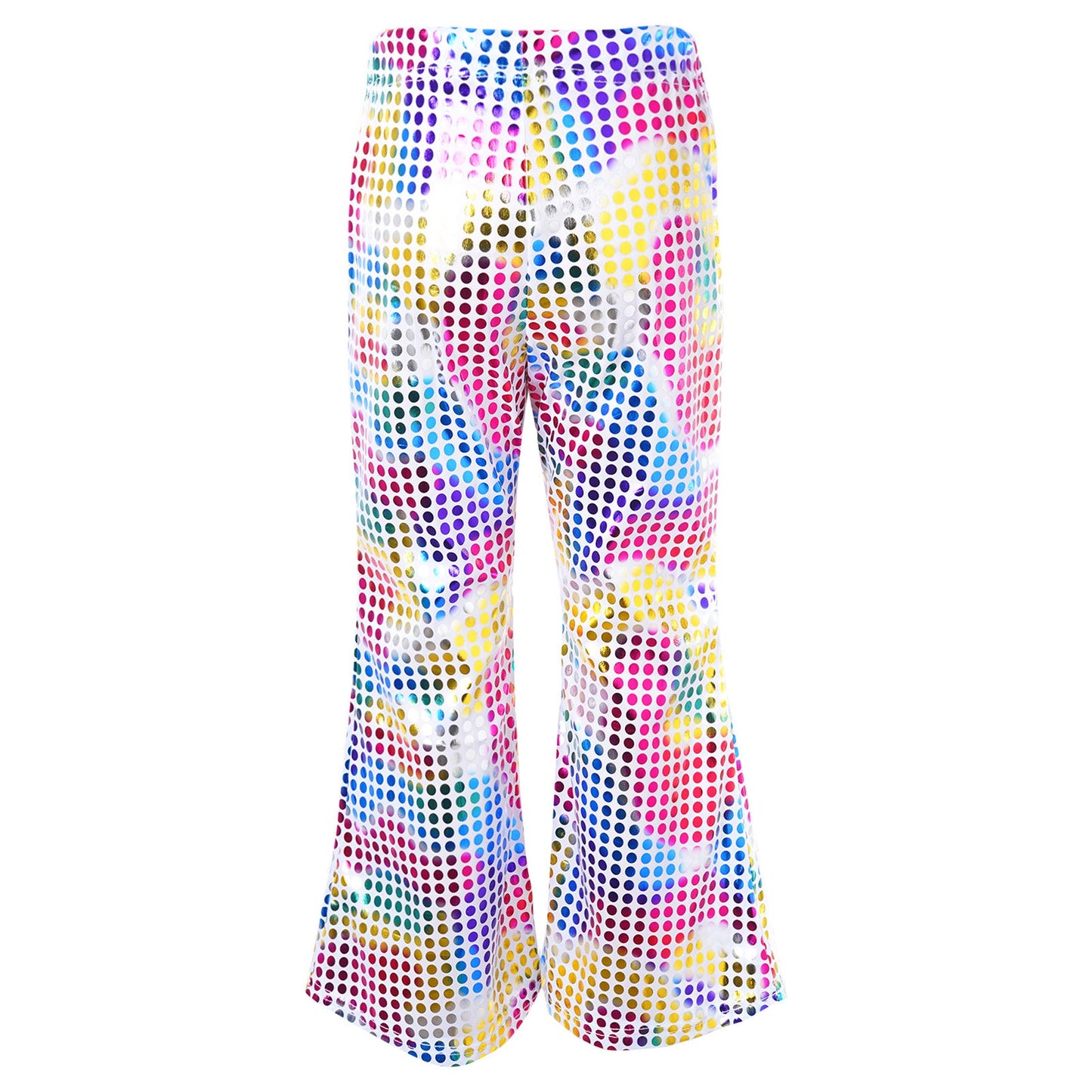 Kids Sequin Flared Trousers (Age 24M-16YRS)