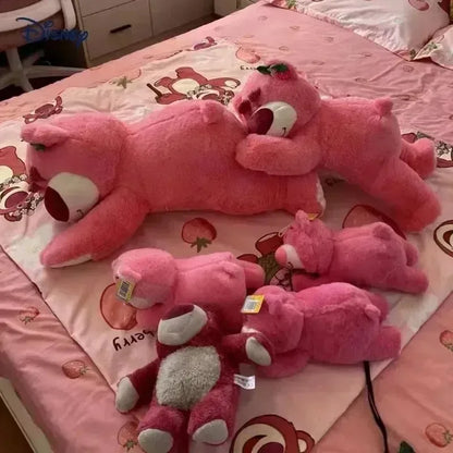 Plush Lotso Pink Bear Strawberry Stuffed Toy 30-50cm