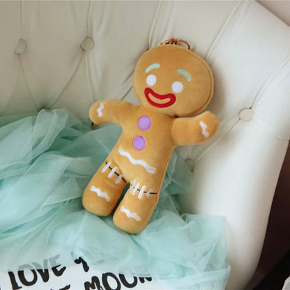 Plush Shrek Gingerbread Man Stuffed Toy - 30cm
