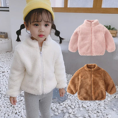 Girls Fleece Jackets Coat (Age 6M-5YRS)