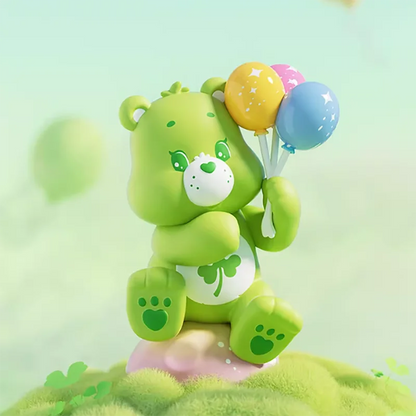 MINISO Care Bears Healing Planet Series Blind Box Mystery Box Caixa Sorpresa Girls Anime Figures Cute Model Birthday Gift Good Luck Bear
