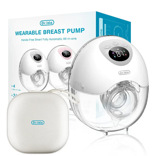 Dr. Isla Wearable Breast Pump Hands Free Electrical White