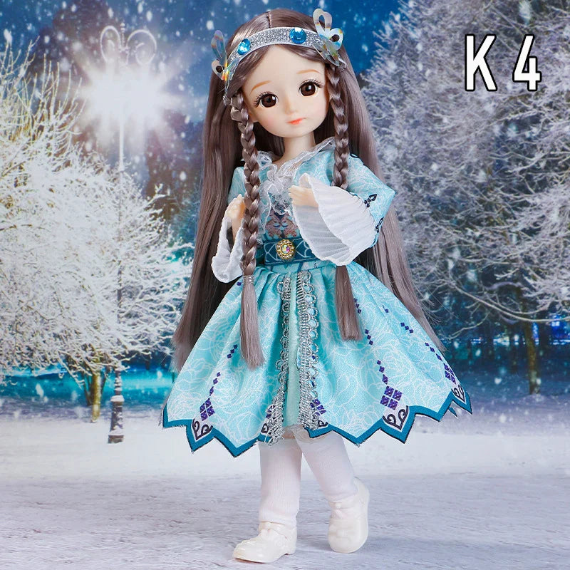 BJD Dolls Princess Joint Movable Joints - 30cm K-4 30 cm