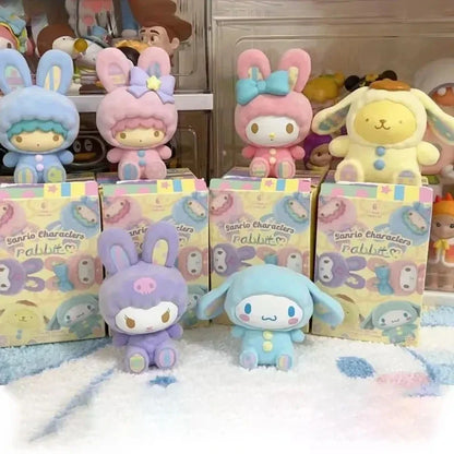 Sanrio Rabbit Series Blind Box – Kuromi, Melody, Yugui Dog & More