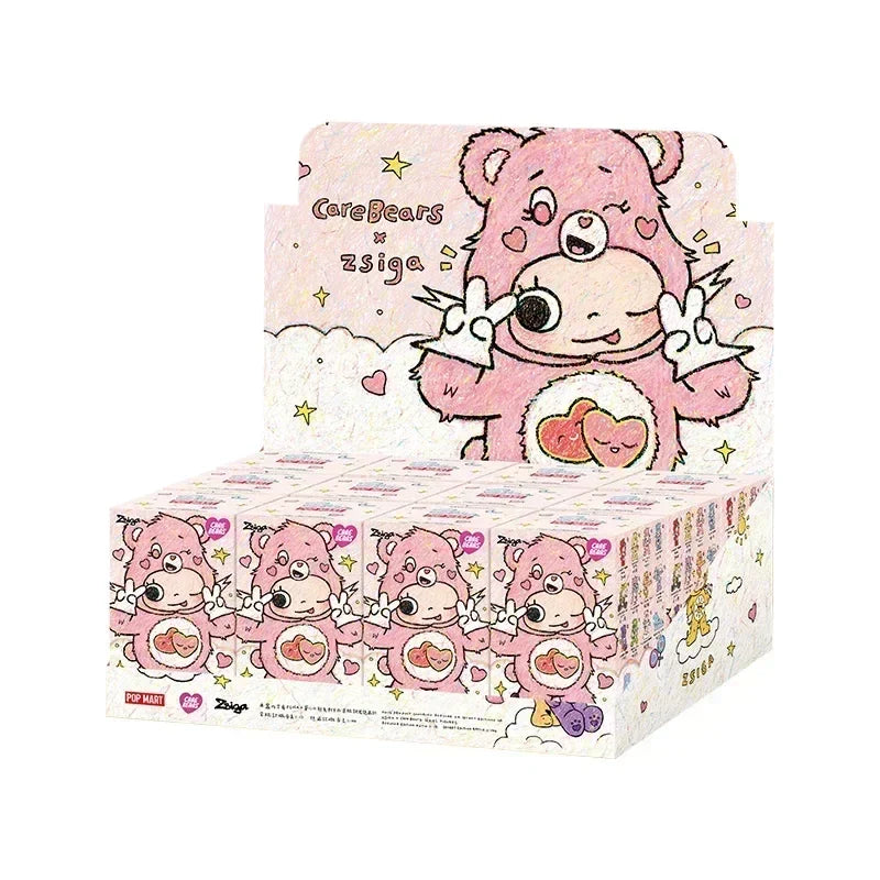Care Bears x Zsiga Series â€“ Mystery Blind Box Figurines Multicolor 12 Blind Boxes