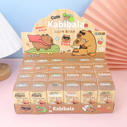 Capybara Blind Box Keychains