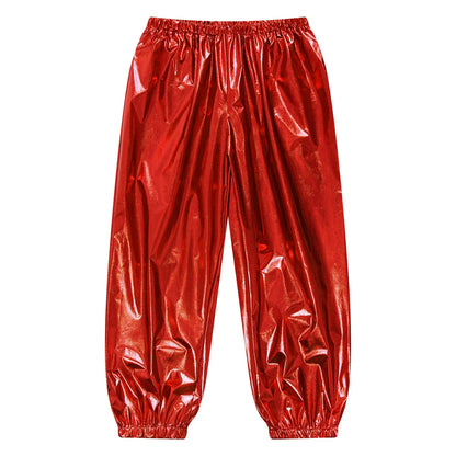 Kids Metallic Dance Trousers (Age 24M-16 YRS)