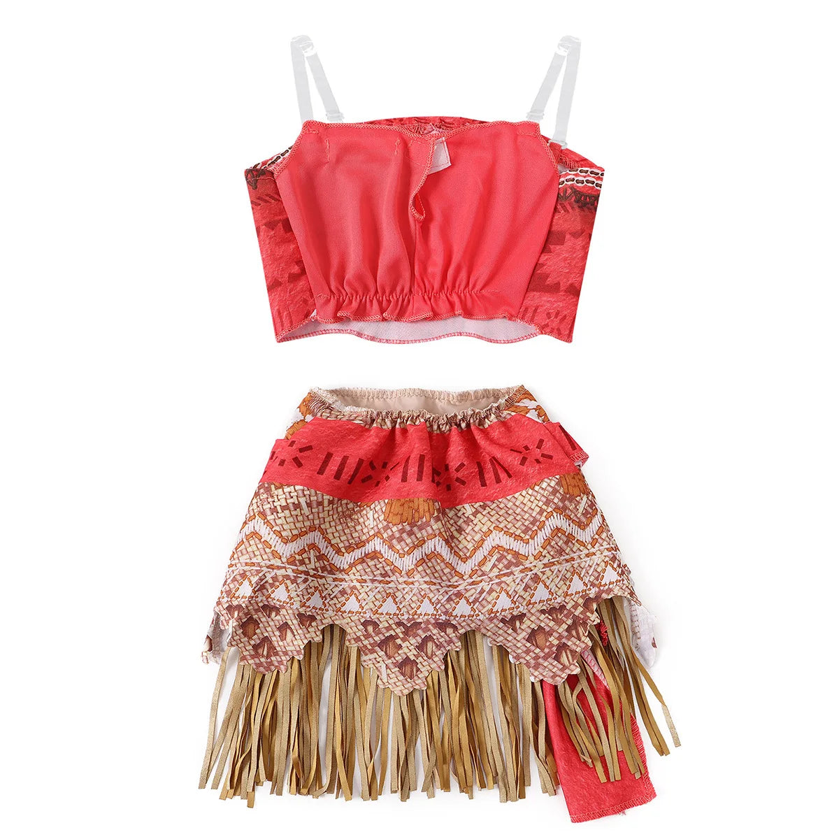 Girls Moana Two Pieces Costume (Age 3-14YRS)