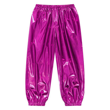 Kids Metallic Dance Trousers (Age 24M-16 YRS)