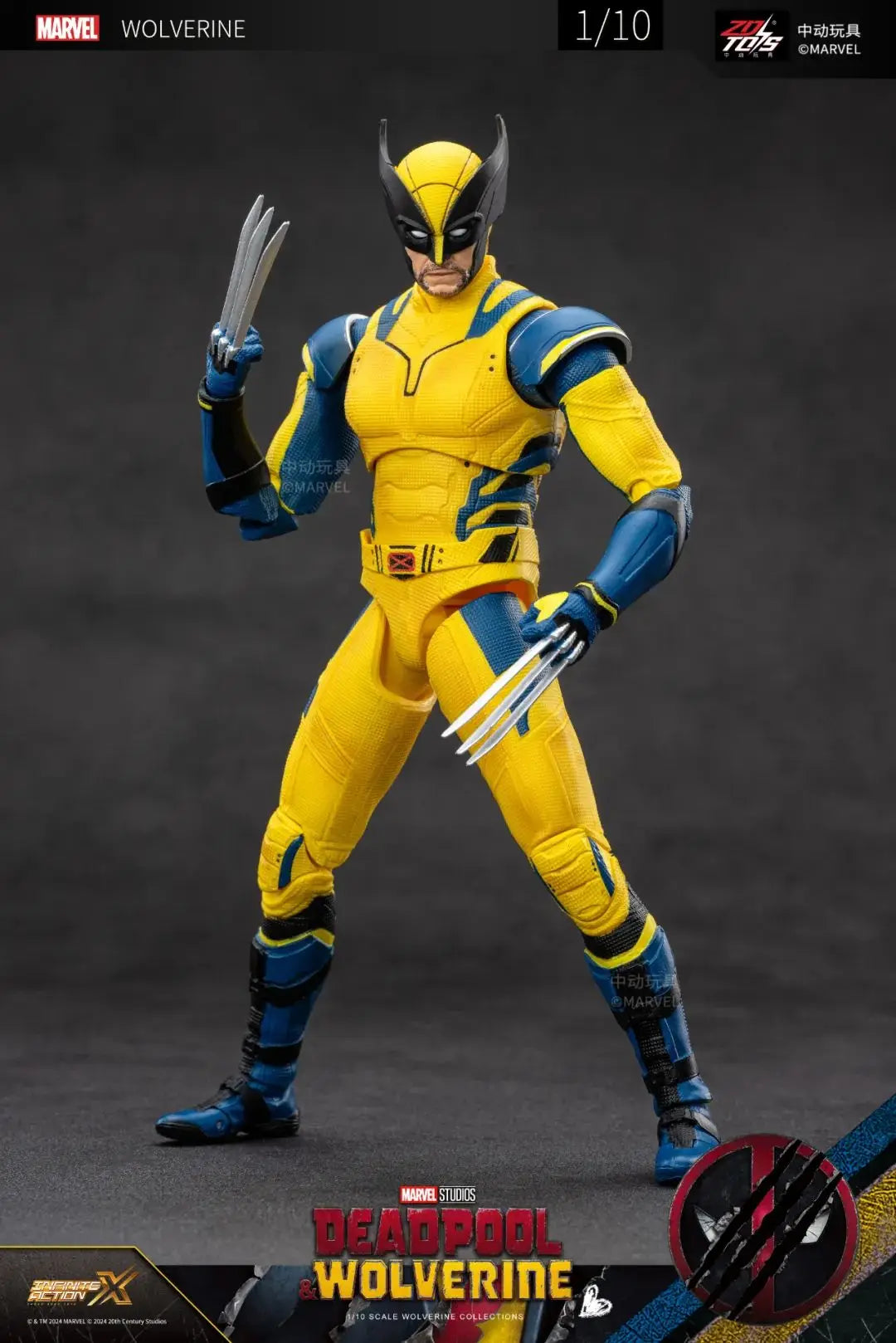 Deadpool & Wolverine Action Figure X-Men Limited Guardians of The Galaxy Toys