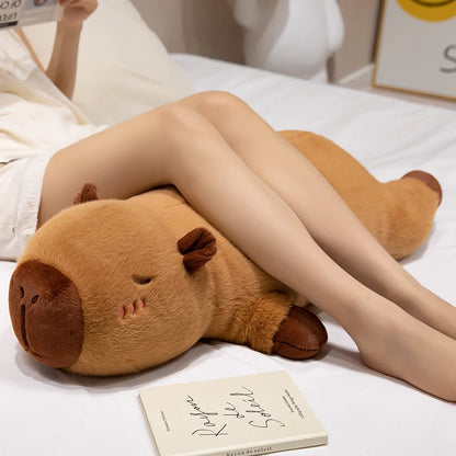 Giant Plush Capybara Stuffed Doll Pillow - 60cm-100cm