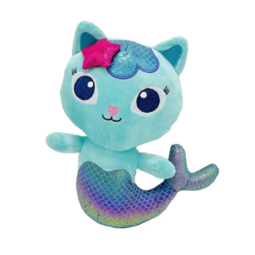 Gabbyâ€™s Dollhouse Mercat Plush Toy â€“ Soft Cartoon Stuffed Animal Multicolor 20cm