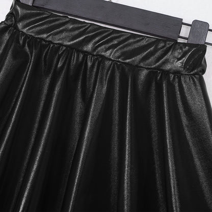 Girls Metallic Pleated Skirt (Age 2-16 YRS)