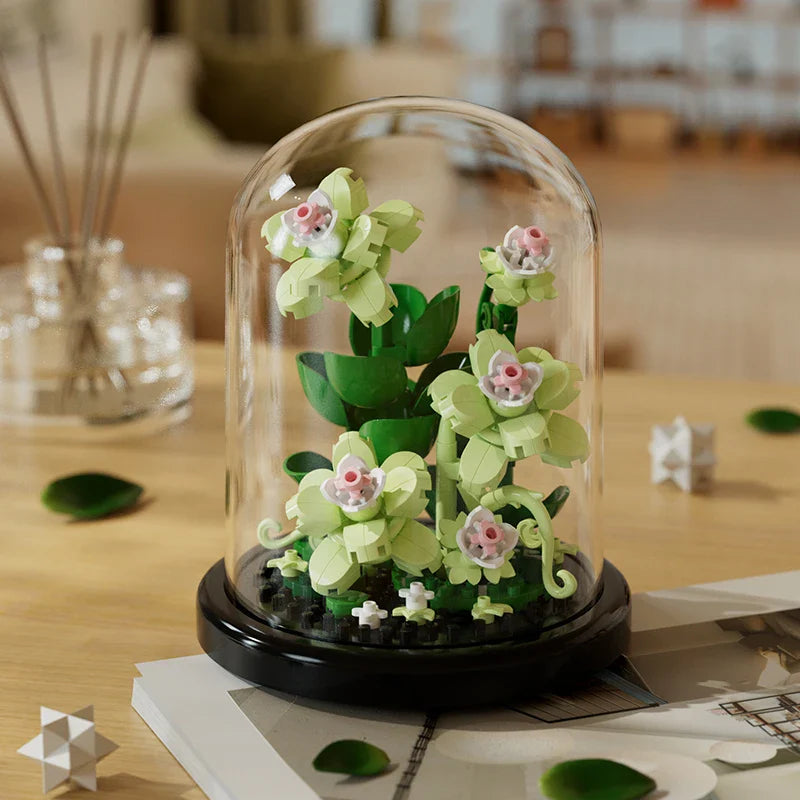 Creative Building Block Flower Display 235pcs