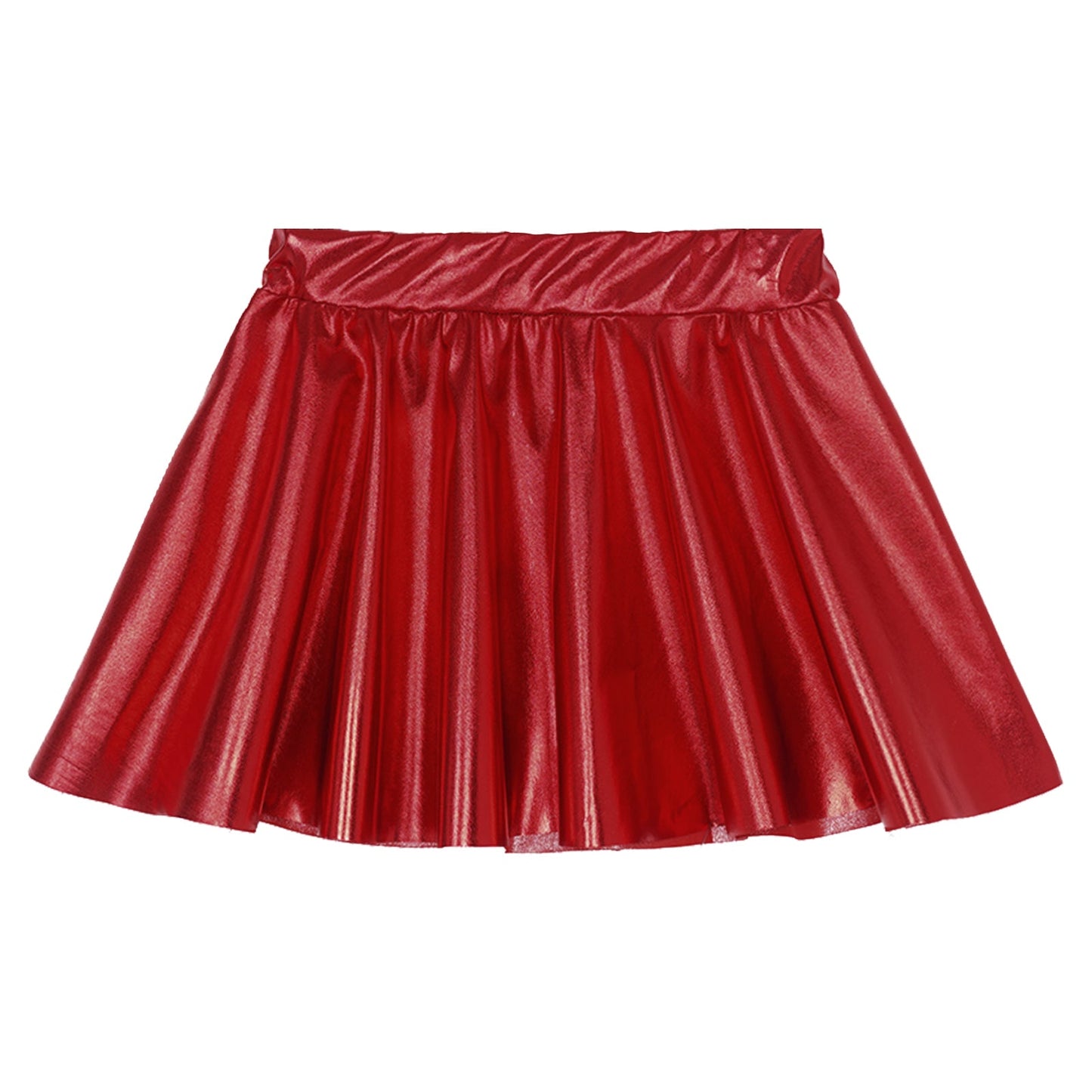 Girls Metallic Pleated Skirt (Age 2-16 YRS)