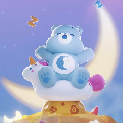 MINISO Care Bears Healing Planet Series Blind Box Mystery Box Caixa Sorpresa Girls Anime Figures Cute Model Birthday Gift Bedtime Bear