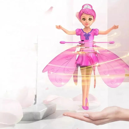 Flying Doll Dancing Helicopter Toy
