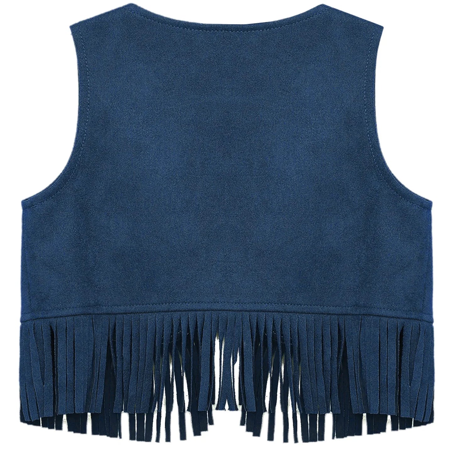 Baby Boys/Girls Western Cowboy Suede Tassels Vest (Age Newborn-24M)
