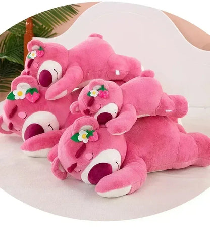Plush Lotso Pink Bear Strawberry Stuffed Toy 30-50cm
