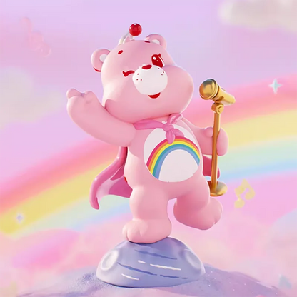 MINISO Care Bears Healing Planet Series Blind Box Mystery Box Caixa Sorpresa Girls Anime Figures Cute Model Birthday Gift Cheer Bear