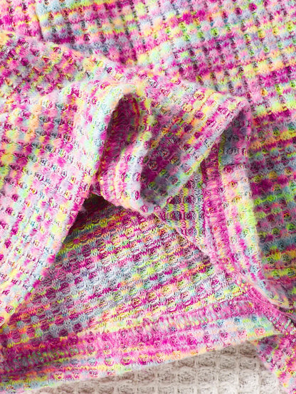 Girls Long Sleeved Knitted Dresses & Handbag (Age 4-7 YRS)
