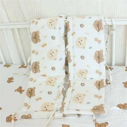Baby Safety Guardrail Soft Cotton Bumper