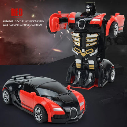 Transformer CarRobot Model Push and Go Car Vehicle